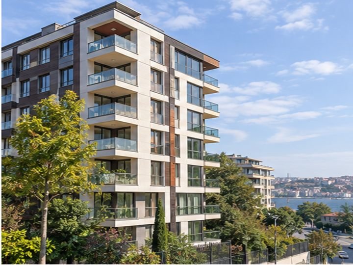DASK için modern apartman binası